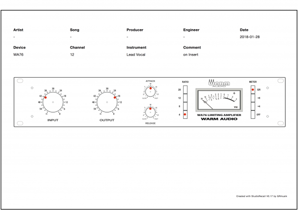 StudioRecall License - Image 3